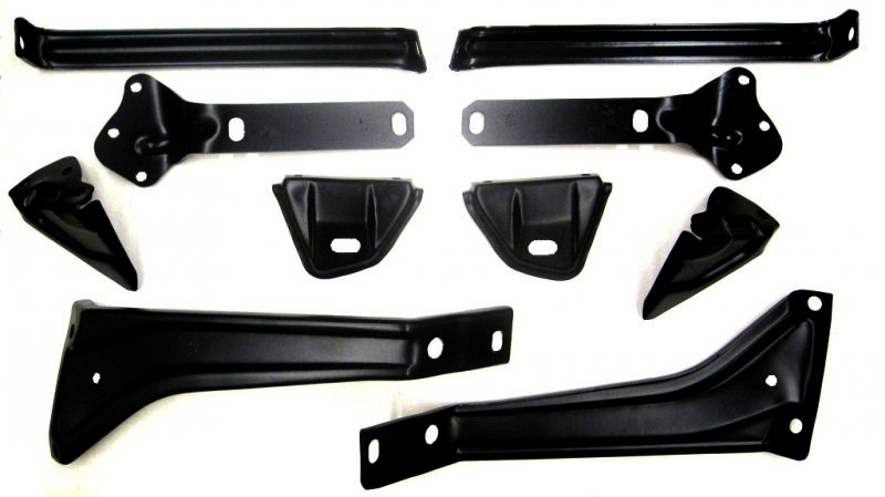 1955-57 Bumper Brackets and Hardware